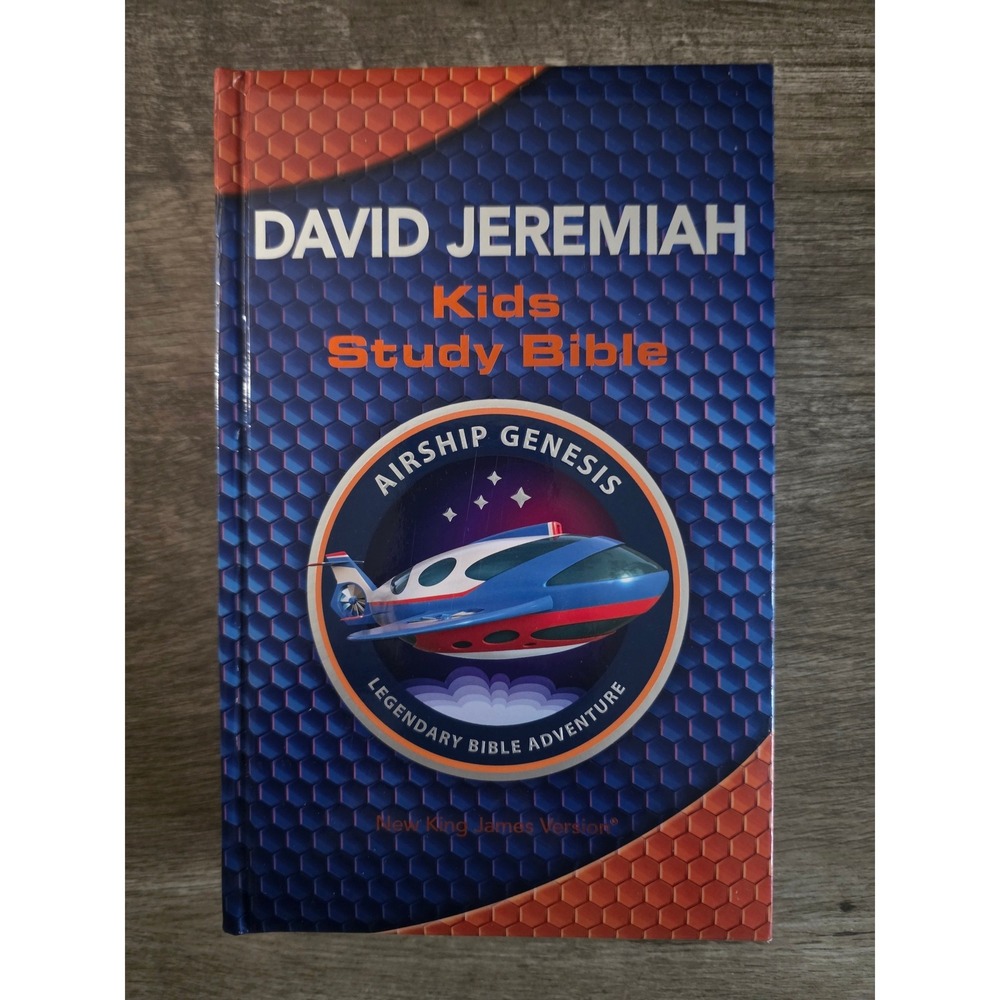 David Jeremiah Airship Genesis Kids Study Bible NKJV Hardcover Tommy Nelson